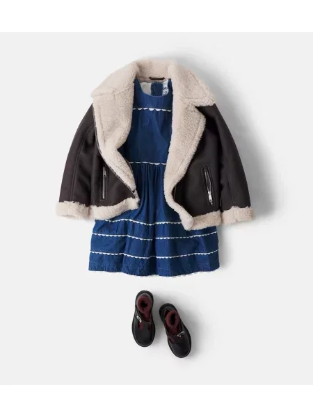 Gyerek denim ruha Molo kék