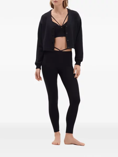 Decupat cardigan Eres negru