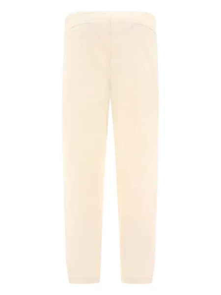 Pantaloni Andblue plisate alb