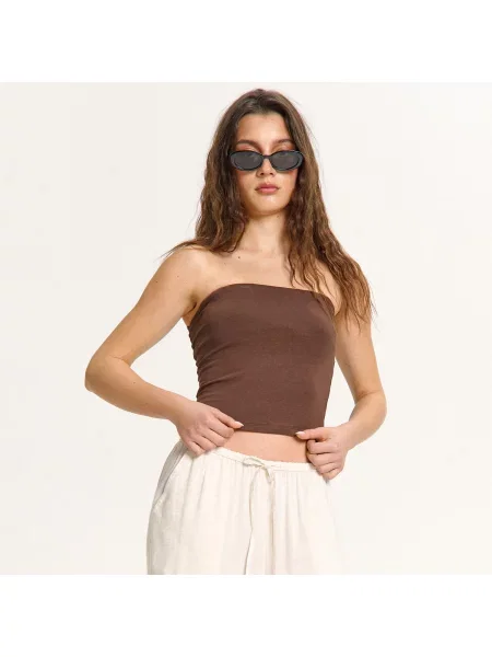 Cropp ТОП коричневий