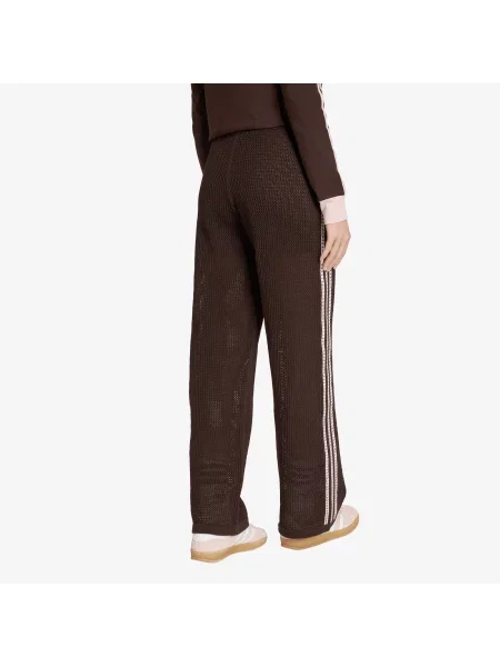 Pletena trenirka Adidas Originals rjava