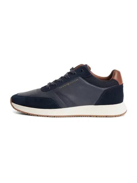 Sneakerși Tommy Hilfiger albastru