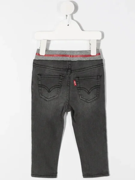 Jeansy skinny dziecięce Levi's szare