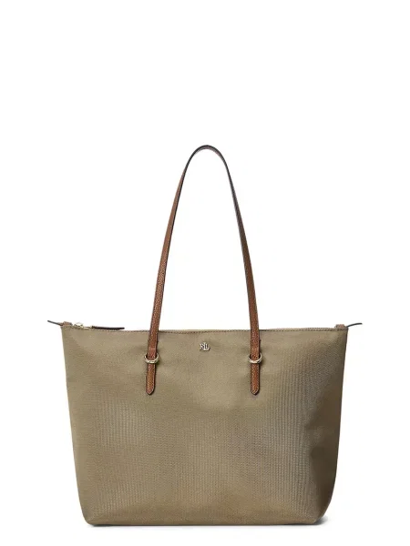 Lauren Ralph Lauren kabelka typu shopper dámska béžová
