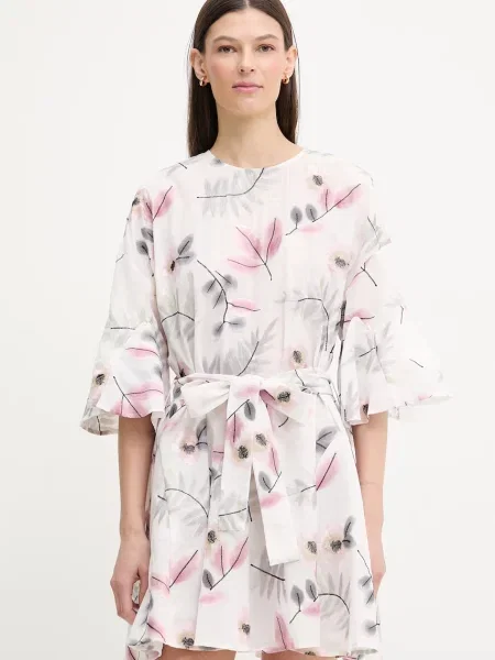 MUNTHE sukienka BLAYDON biała