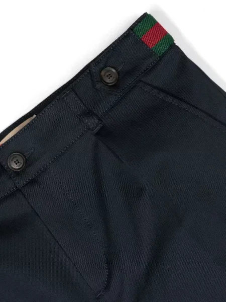Spodnie dziecięce Gucci niebieskie