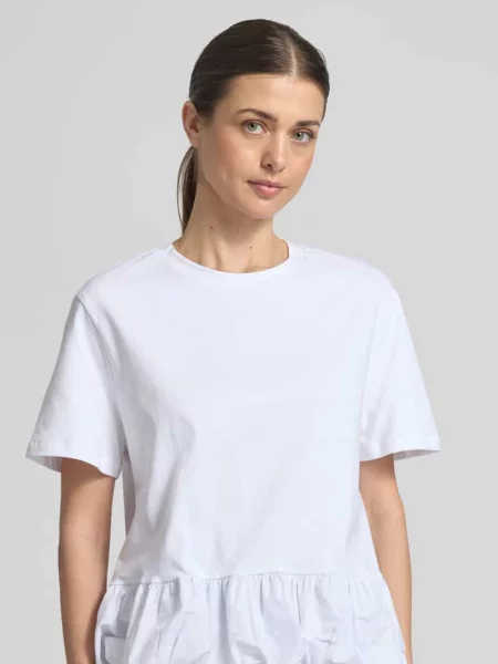 T-shirt z okrągłym dekoltem Rich & Royal biała