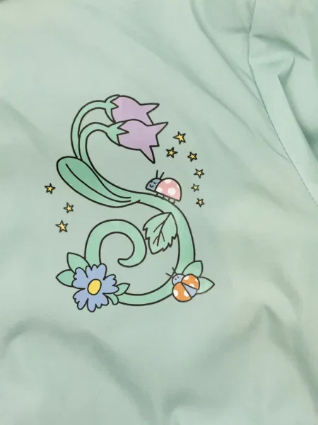Kurtka dziecięca Stella Mccartney zielona