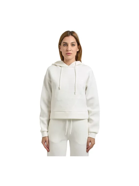 Guess bluza z kapturem biały