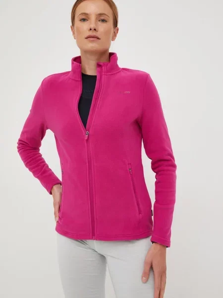 Однотонный свитер Viking розовый