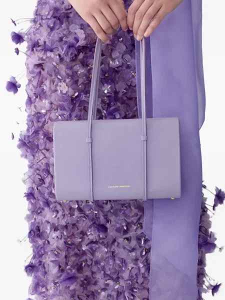 Kabelka Carolina Herrera fialová