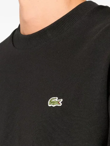 Hanorac Lacoste cu autograf negru