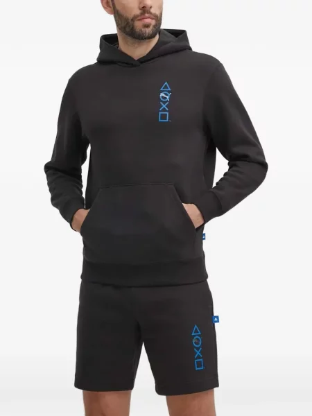 Hanorac cu glugă Puma negru
