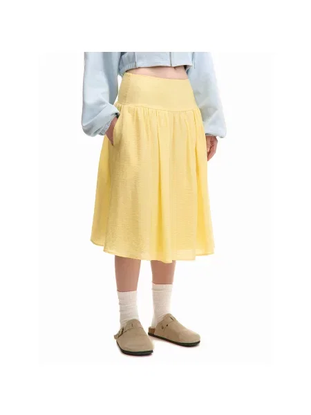Юбка Cropp желтая