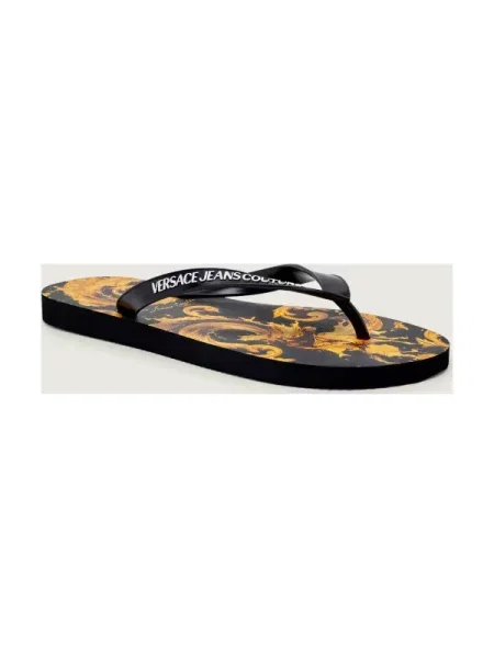 Șlapi Versace Jeans Couture negru