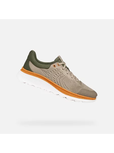 Sneakerși Geox alb