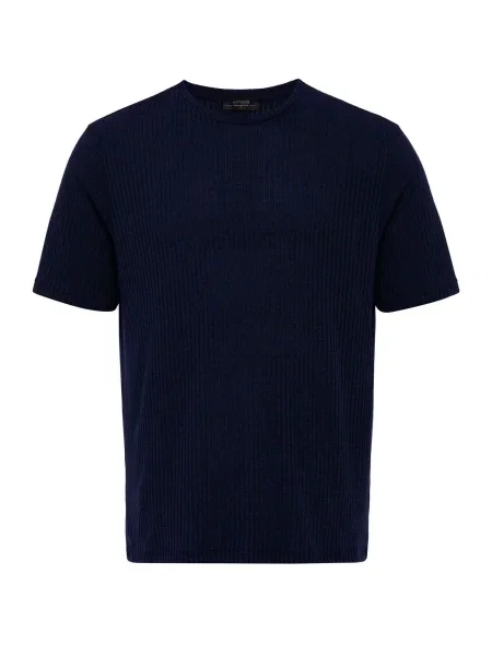 Antioch Tricou închis albastru