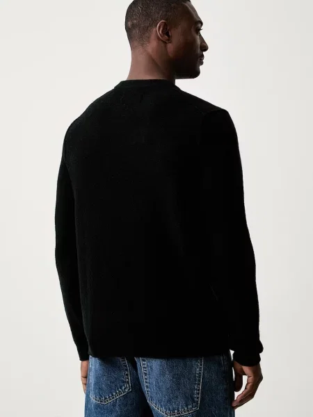 Marc O'Polo sweter z wełną czarny