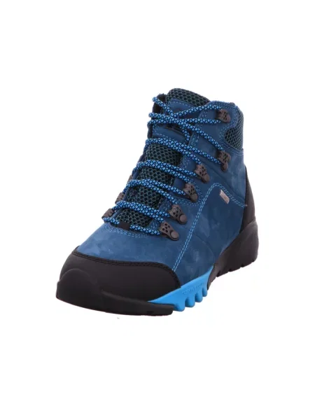 Sneakersy Waldläufer niebieskie