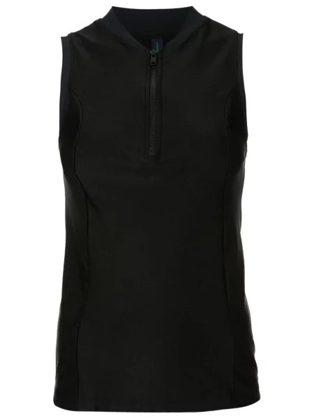 Kołnierzykowy top Lygia & Nanny czarny