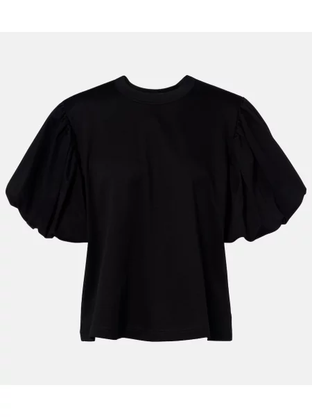 Тениска Noir Kei Ninomiya от джърси черно