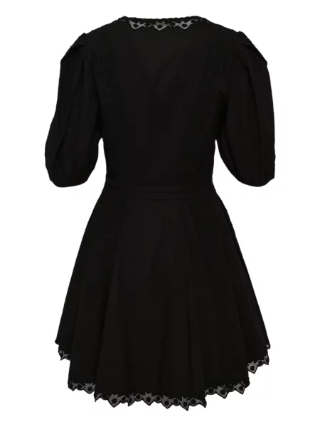 Rochie mini Ulla Johnson scurtă de costum negru