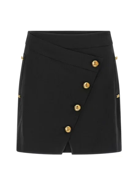 Mała mały spódnica mini Elisabetta Franchi czarna