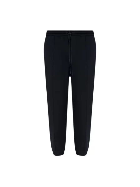 Spodnie Emporio Armani niebieskie