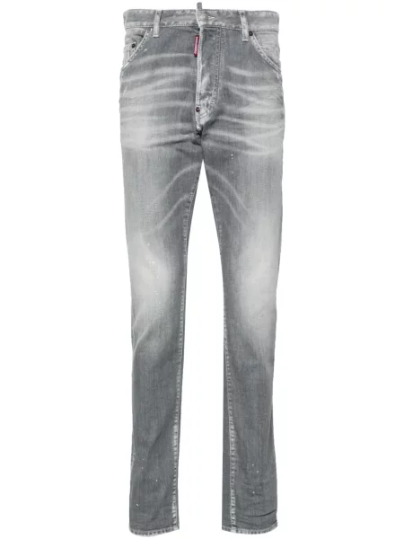 Skinny fit traperice Dsquared2 siva