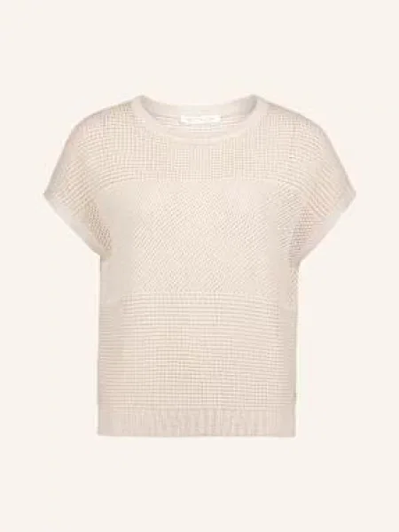 Betty&Co Sweter Z Dzianiny O Wyrazistej Fakturze grau szary