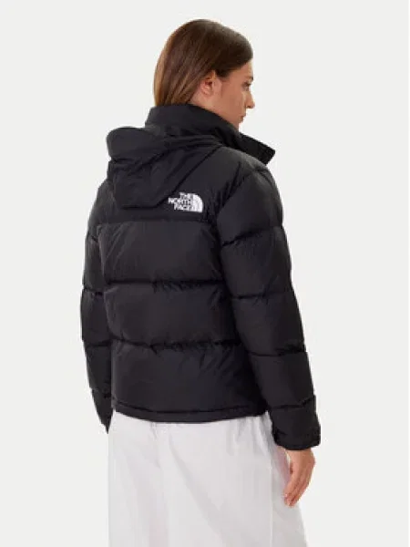 THE NORTH FACE Žieminė striukė Retro Nuptse / balta juoda