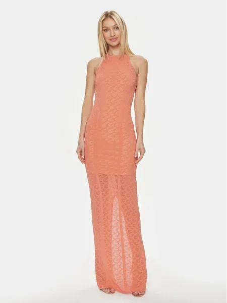 Guess Rochie de seară Belle Coral portocaliu