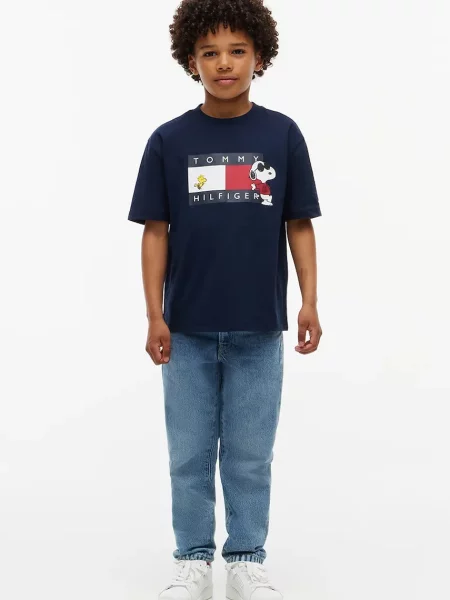 Tommy Hilfiger тениска за деца от x Peanuts