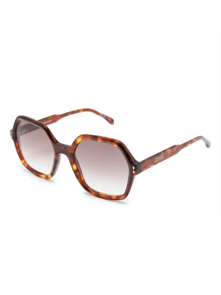 Raštuotos saulės akiniai Isabel Marant Eyewear ruda