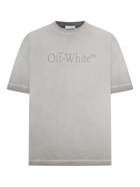 Tricou Off-white cu imagine alb