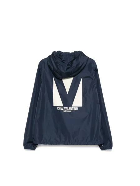 Parka Valentino Garavani niebieska