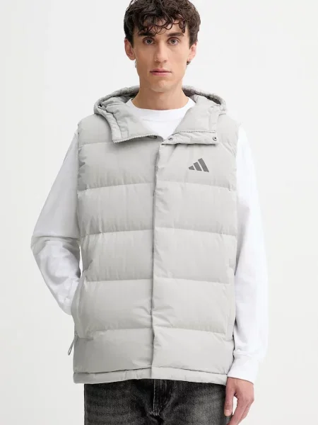 Adidas vestă de puf Helionic de iarnă gri