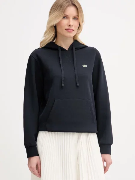 Lacoste mikina s kapucí s bavlnou