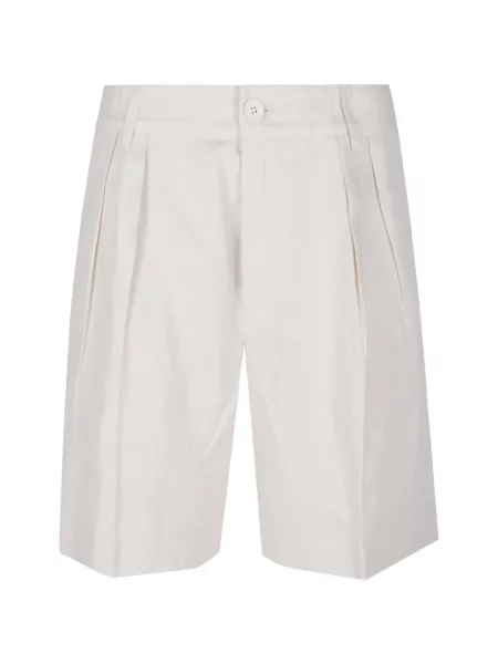 Plisované kraťasy Hinnominate bílé