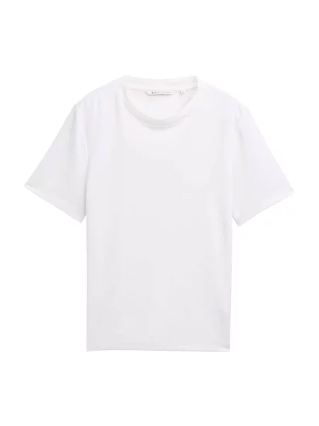 TOM TAILOR DENIM Tricou alb