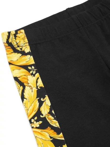 Dětské legíny Versace černé