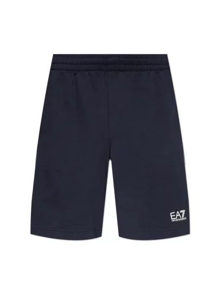 Bermudy Emporio Armani Ea7 niebieskie