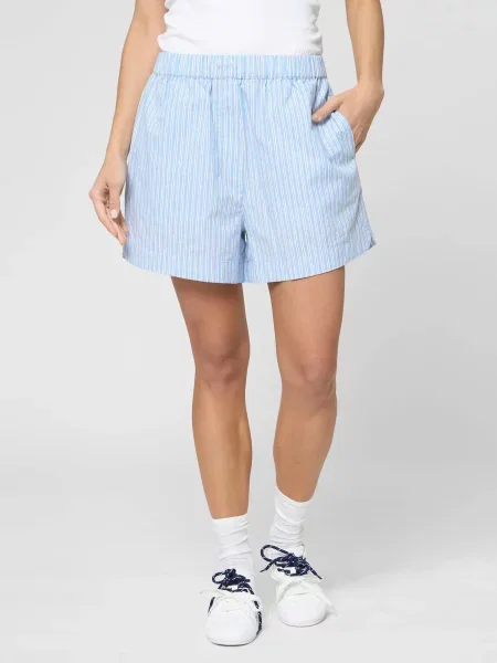Повсякденні шорти PRPY льон/бавовна блакитний