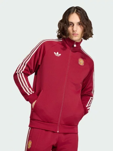 Свитер Adidas бордовый