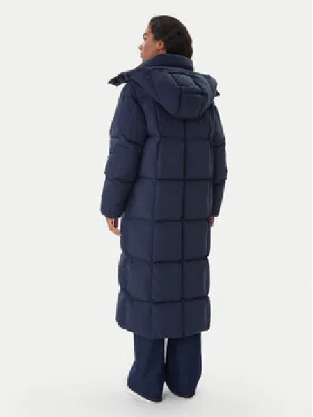 Tommy Jeans Zimný kabát Alaska Tmavomodrá modrá