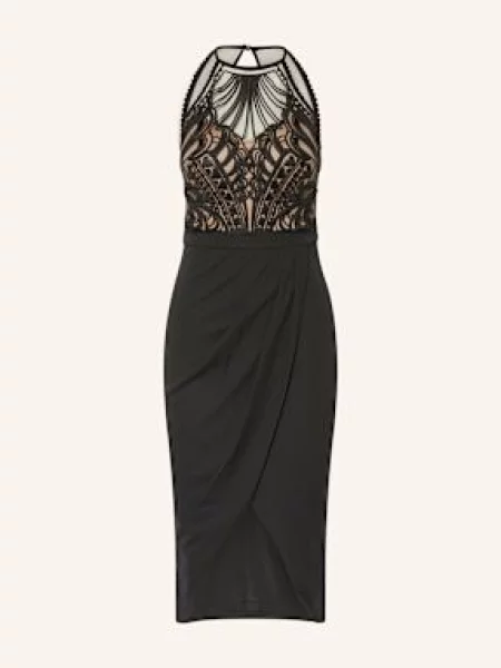 Lipsy Sukienka Koktajlowa Cornelli schwarz czarna