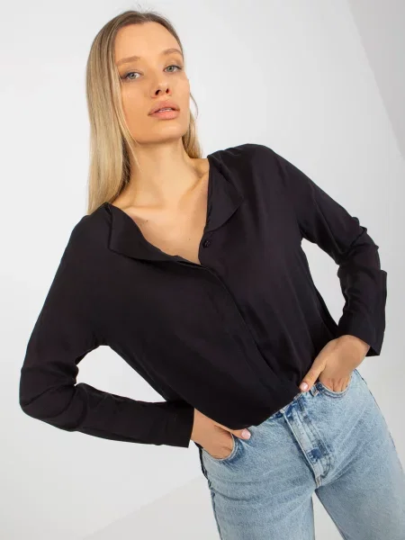 Bluză Fashionhunters negru