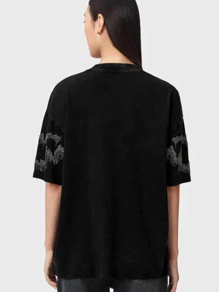 Футболка Allsaints чорна