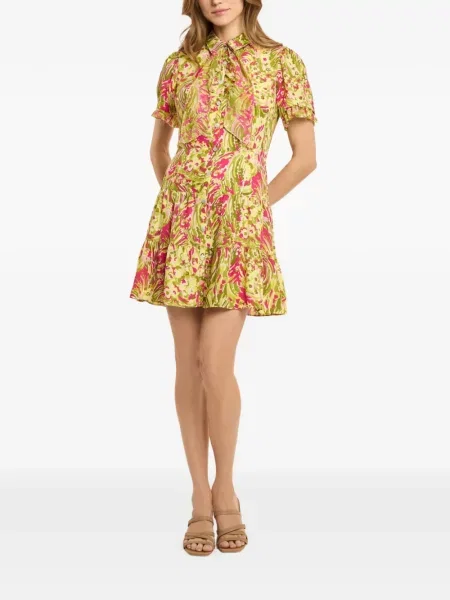 Rochie Cinq A Sept cu model floral cu imagine roz