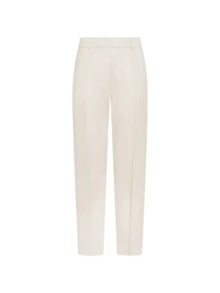 Pantaloni Seventy plisate alb